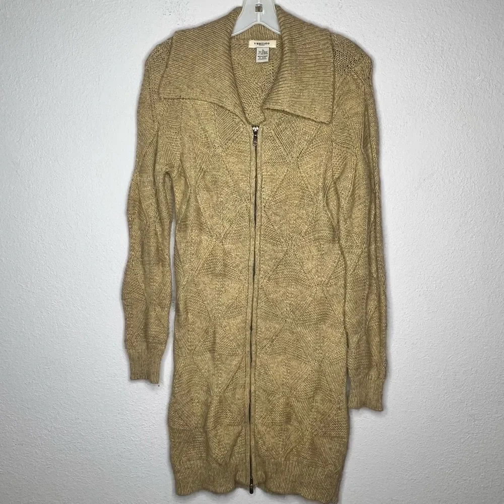 Vintage Vertigo Paris‎ Zip Cardigan Sweater